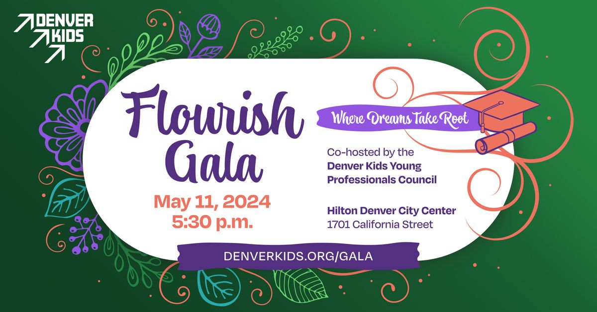 Denver Kids Flourish Gala Co-hosted by the Denver Kids Young Professionals Council