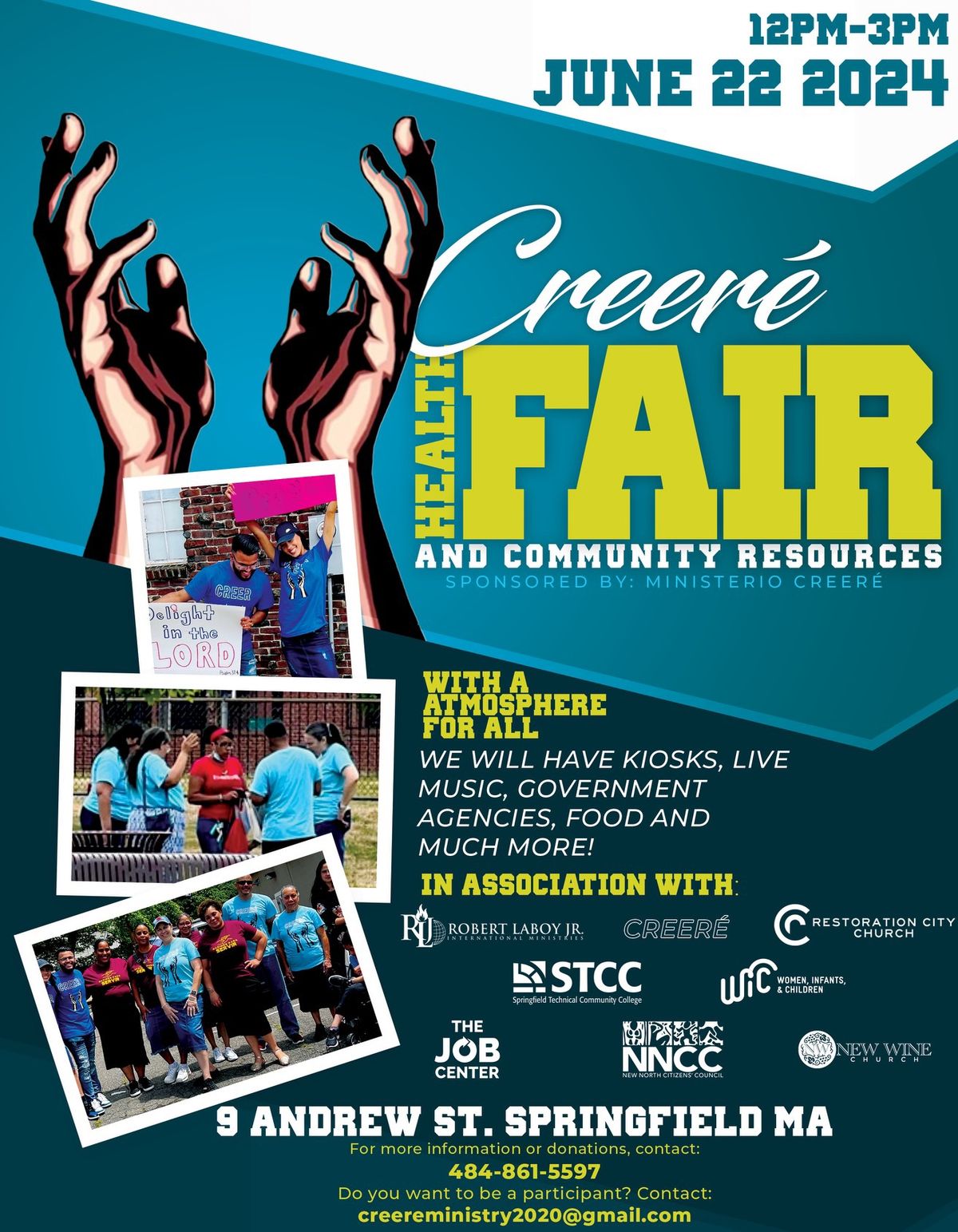 Creere\u2019s 1st Health & Community Resources Fair 