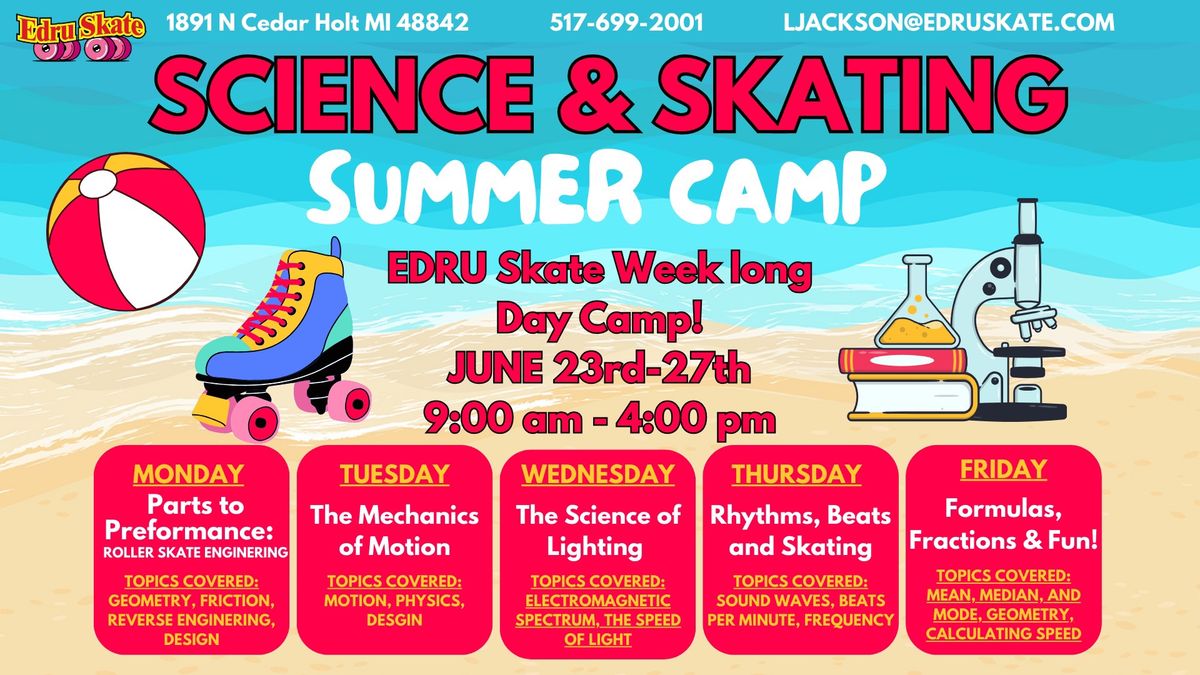 Science and Skating Summer Camp