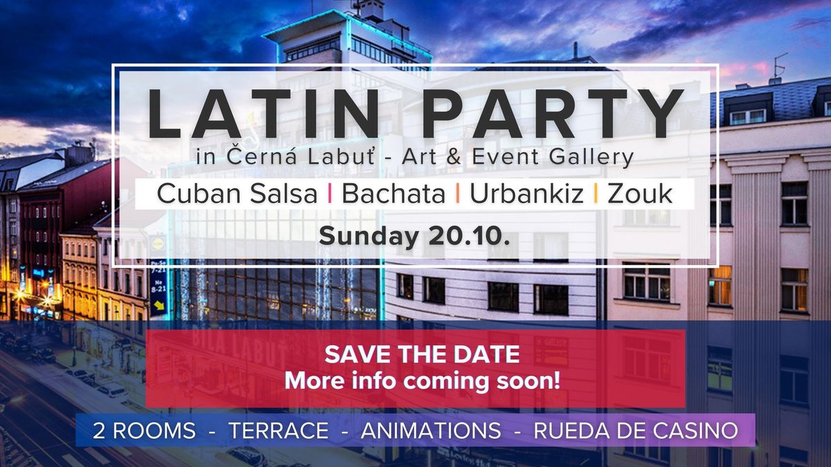 Latin Party in \u010cern\u00e1 Labu\u0165 I October Edition I Salsa-Bachata-Zouk-Urbankiz