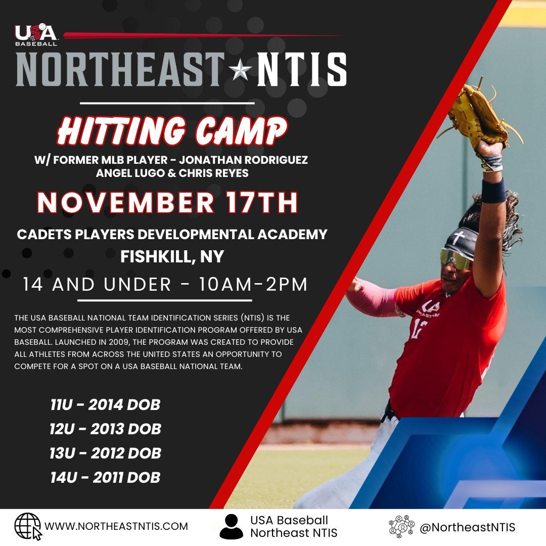 Hitting Camp - USA Baseball Northeast NTIS Series