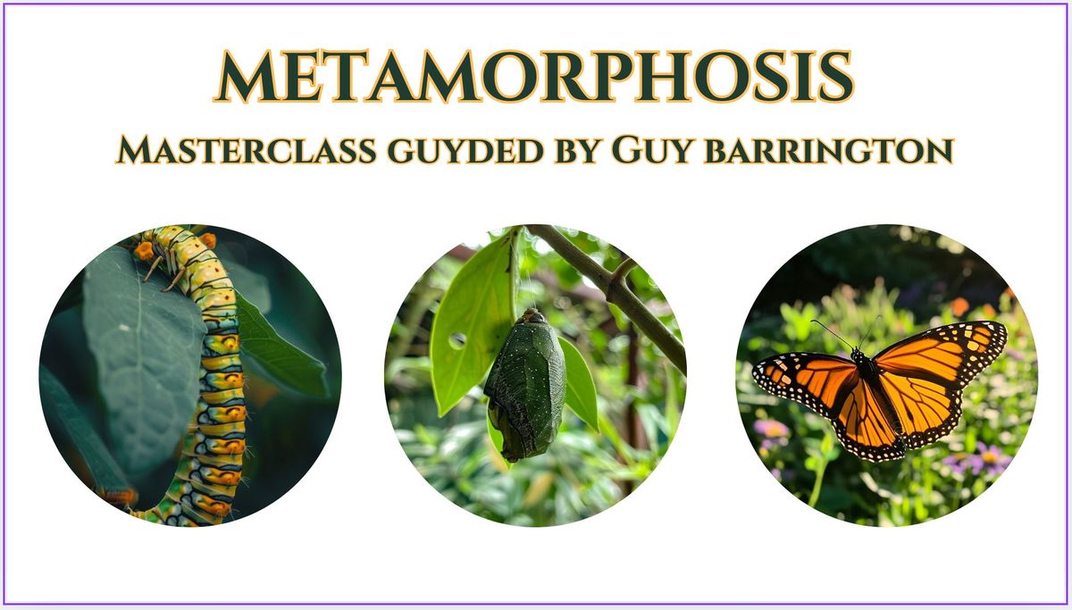 METAMORPHOSIS MASTERCLASS, bringing full Heart into Life with Guy Barrington