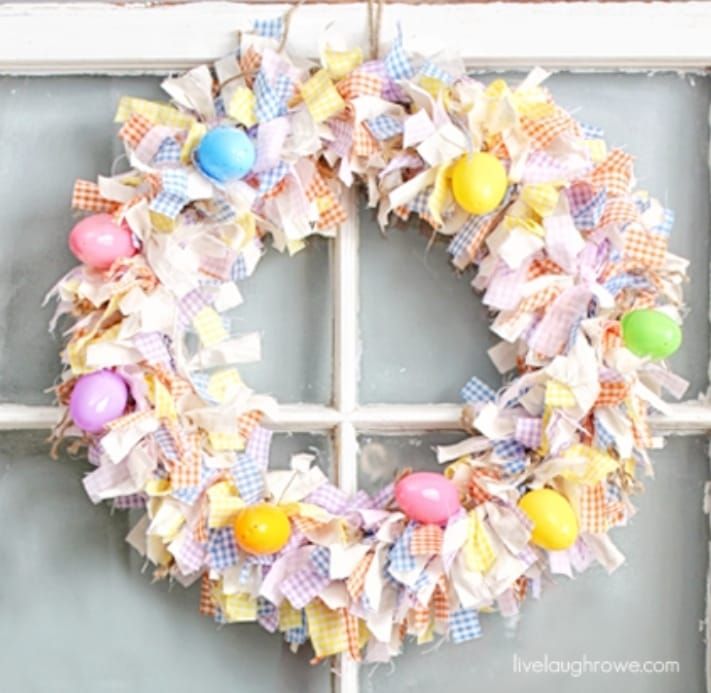 spring Rag wreaths