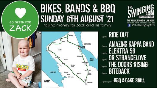 Go Green for Zack - Bikes, Bands & BBQ
