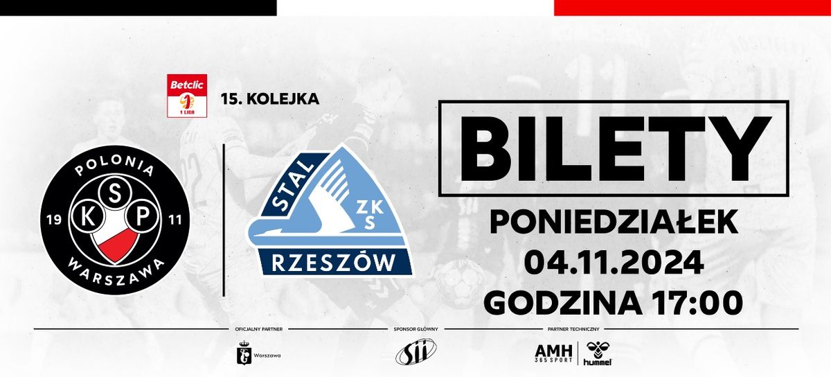 Polonia Warszawa - Stal Rzesz\u00f3w