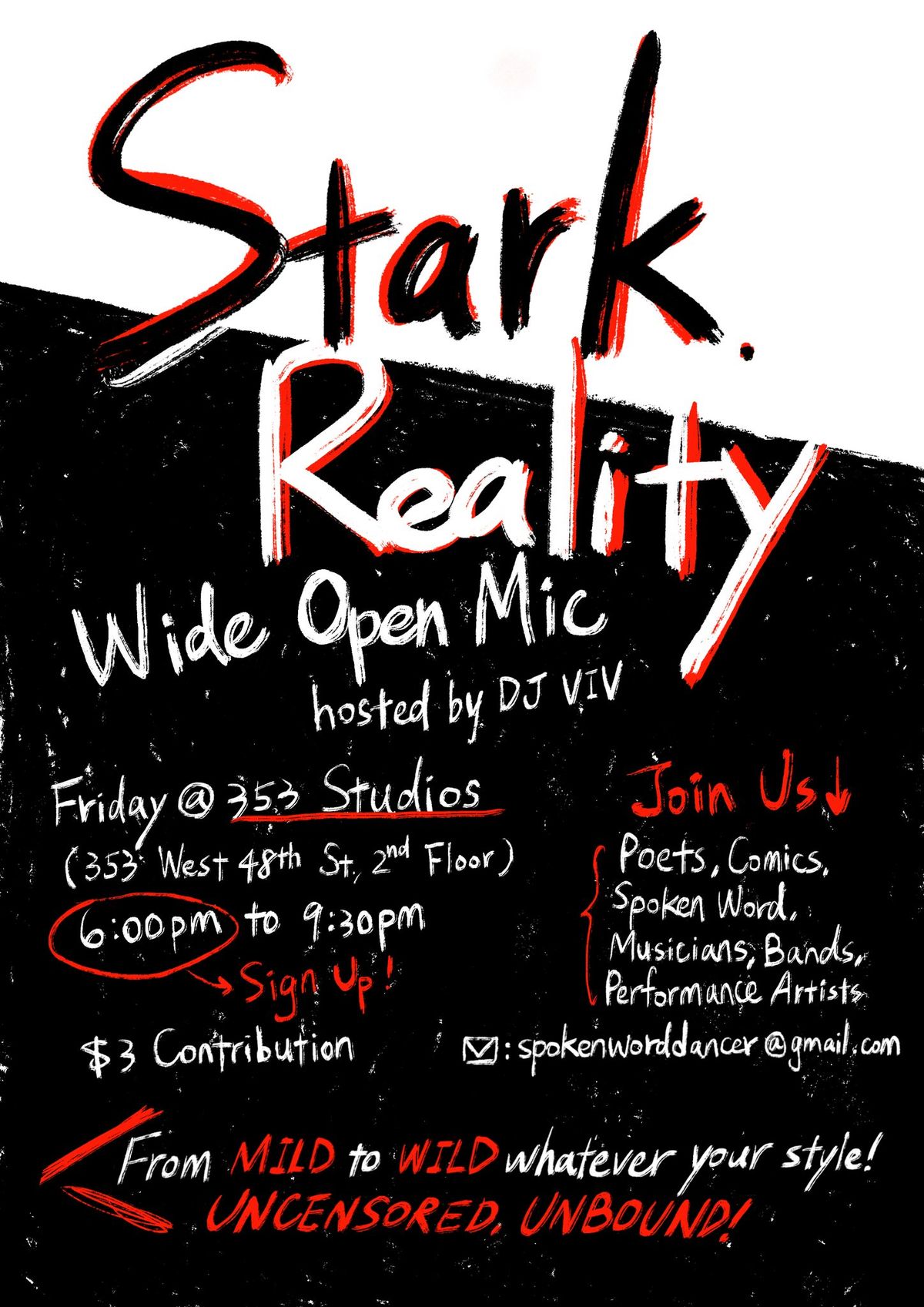 Stark Reality Open Mic