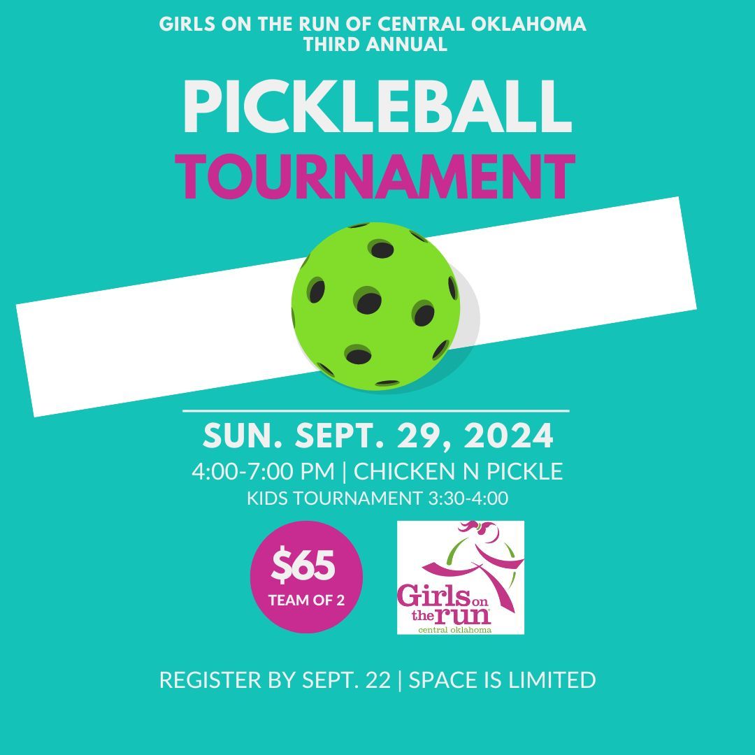 GOTR 3rd Annual Pickleball Tournament