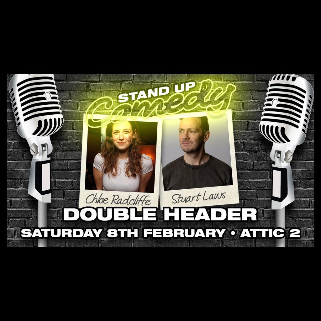 Chloe Radcliffe and Stuart Laws Comedy Stand Up in Southampton