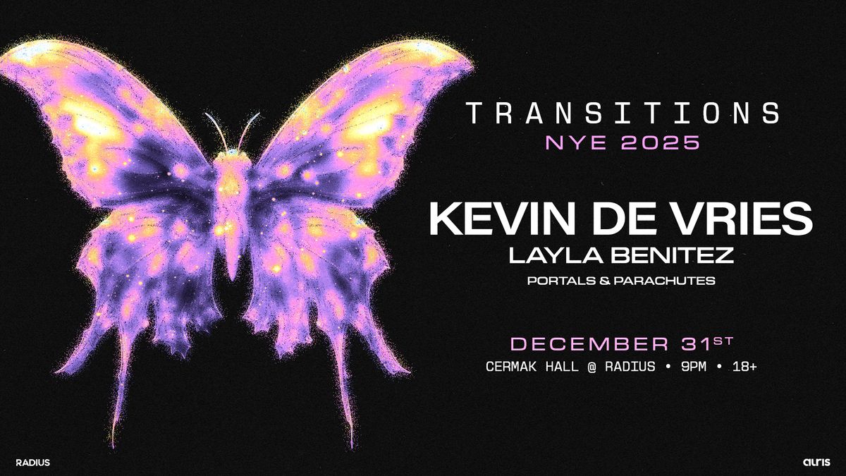 Transitions NYE: Kevin De Vries at Cermak Hall 