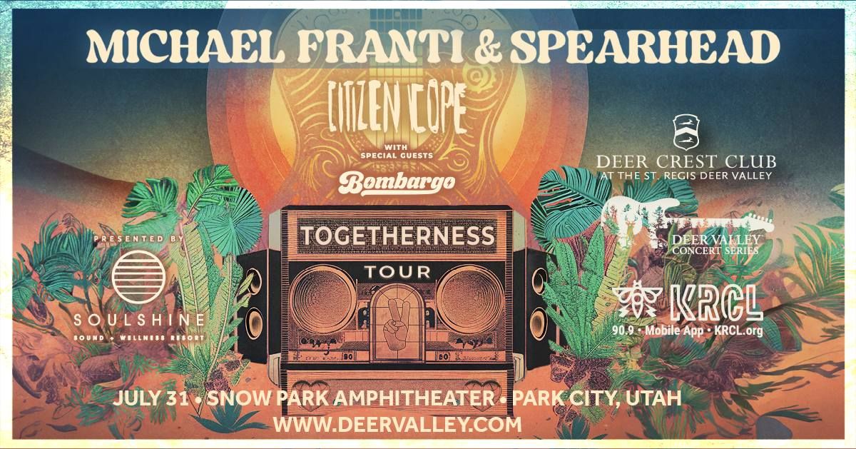 Deer Crest Club and KRCL Presents Michael Franti & Spearhead