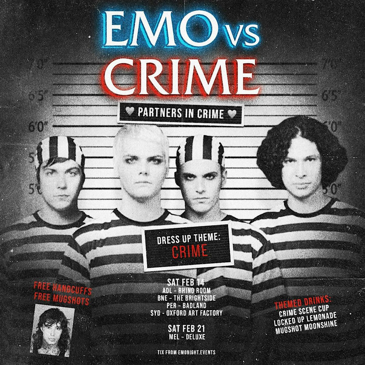 EMO VS CRIME ADELAIDE