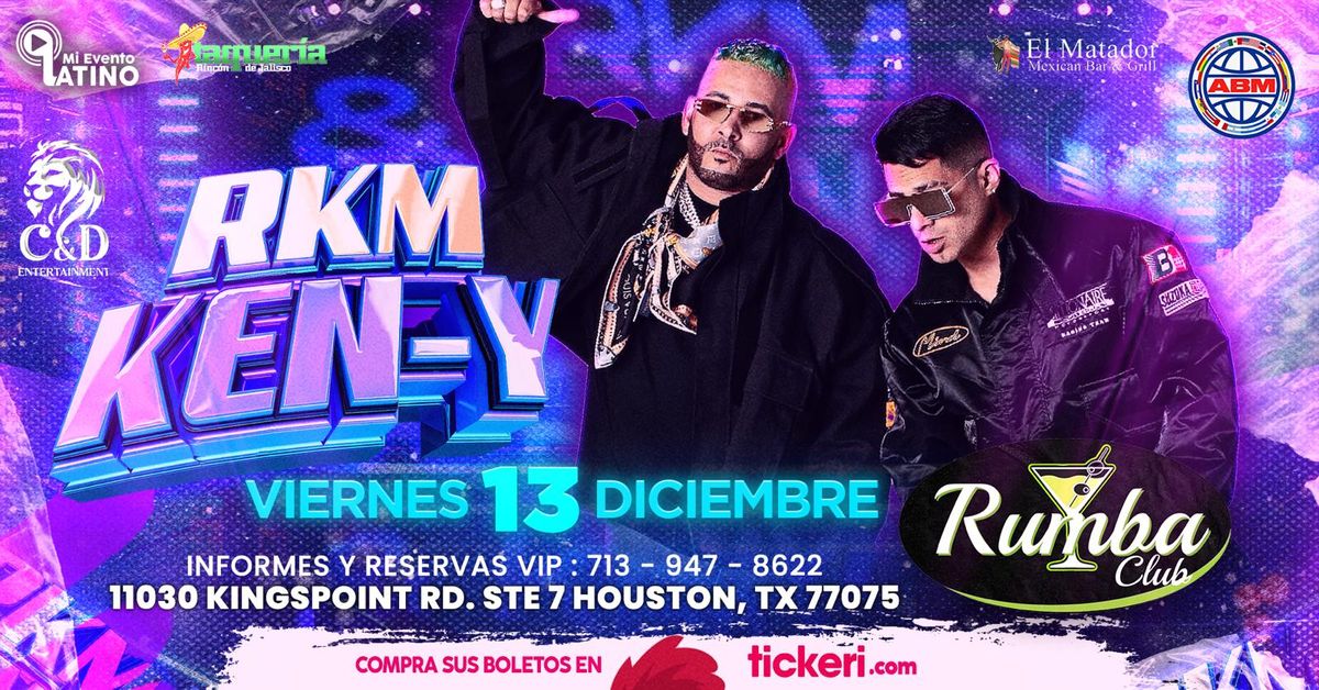 Rakim & Ken-Y en concierto Houston TX