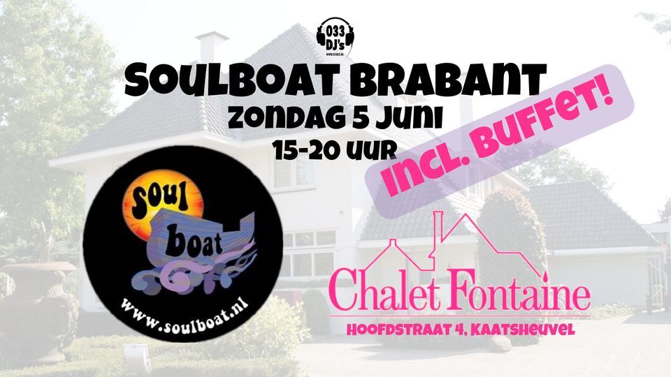 Soulboat Brabant 5 juni