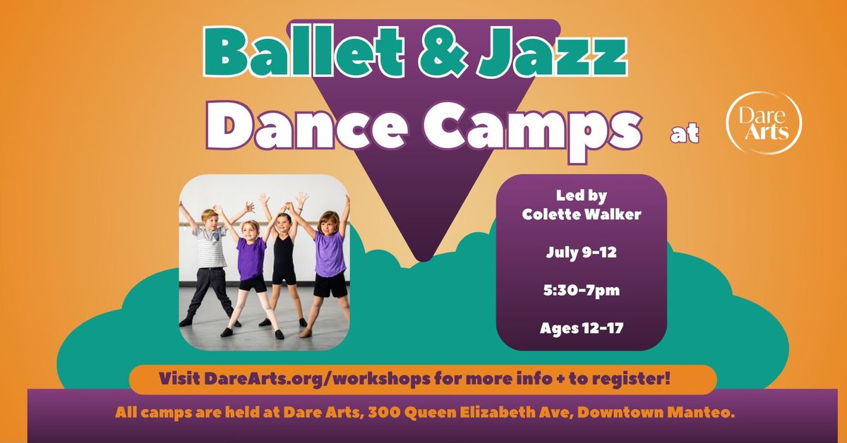 Ballet + Jazz Dance Camp (Ages 12-17)