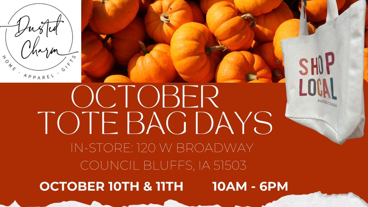 October Tote Bag Days \ud83c\udf83\ud83d\udecd\ufe0f 