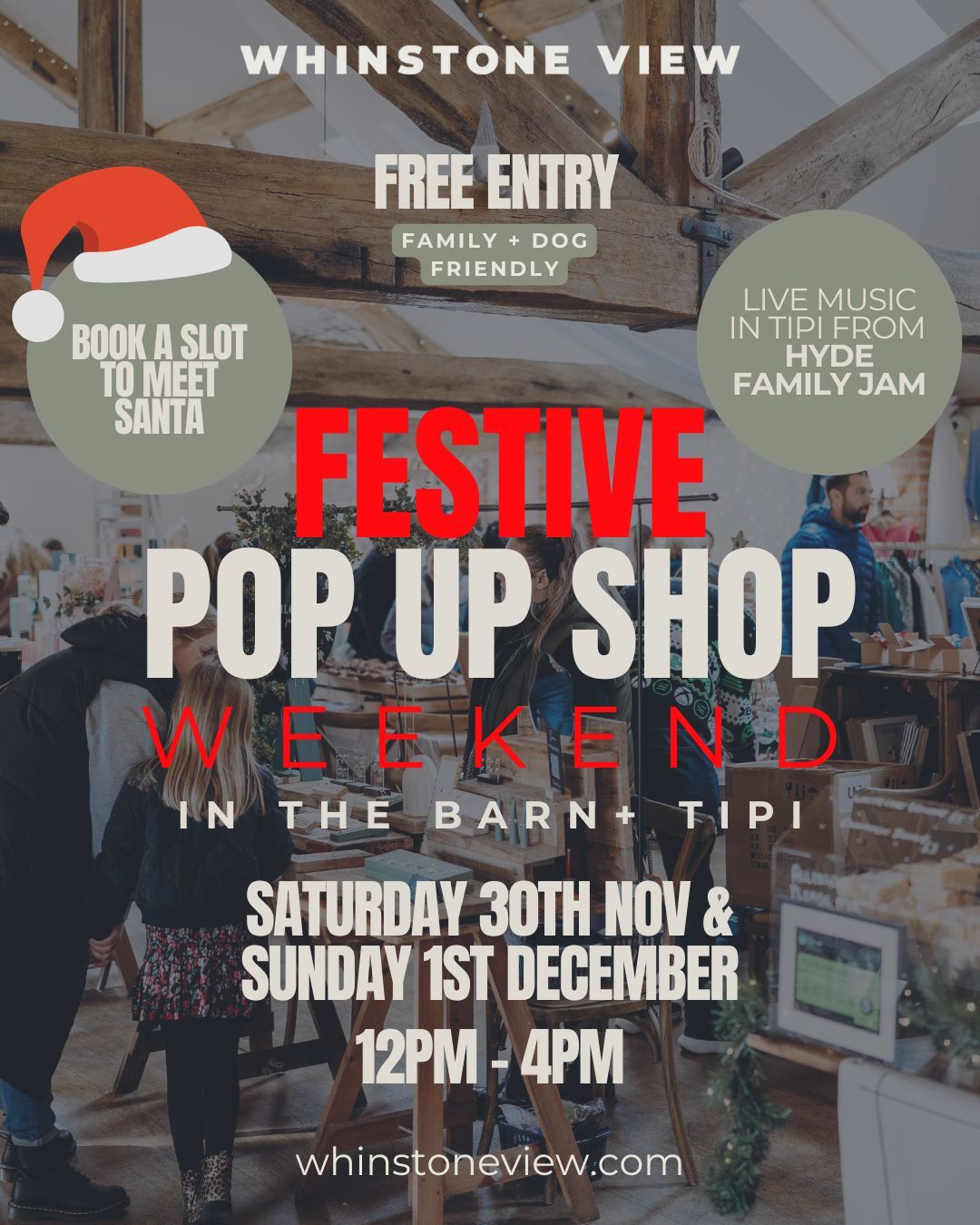 FESTIVE POP-UP SHOP WEEKEND