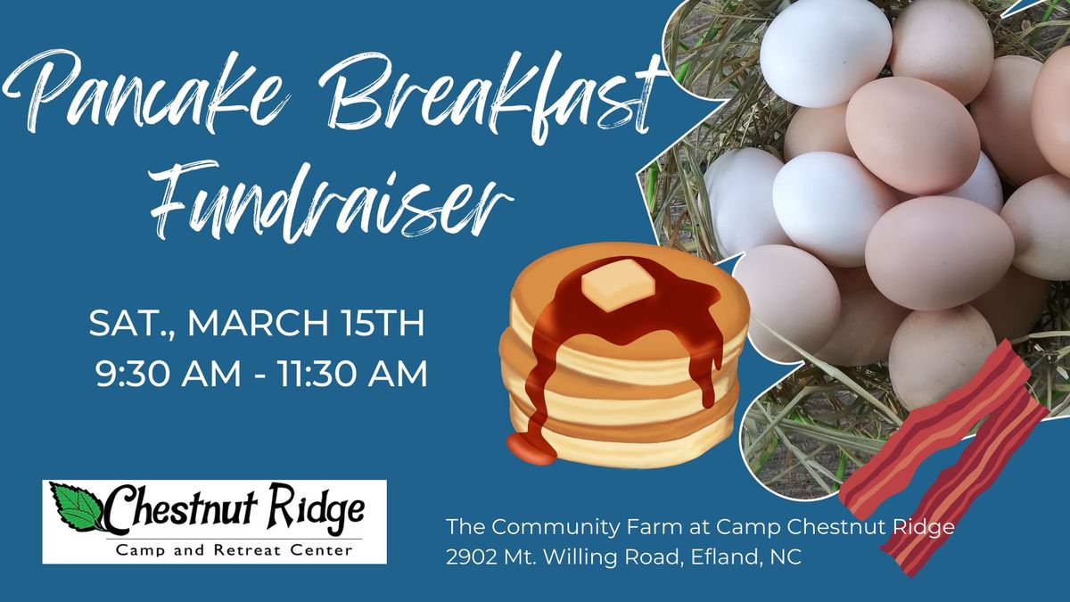 Pancake Breakfast Fundraiser at the Farm