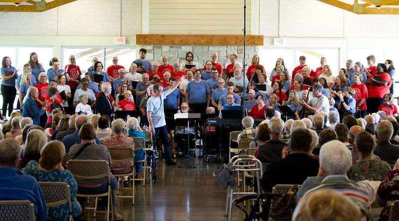 The Cedar Rapids Concert Chorale presets "Veterans, We Salute You", honoring our nation's veterans