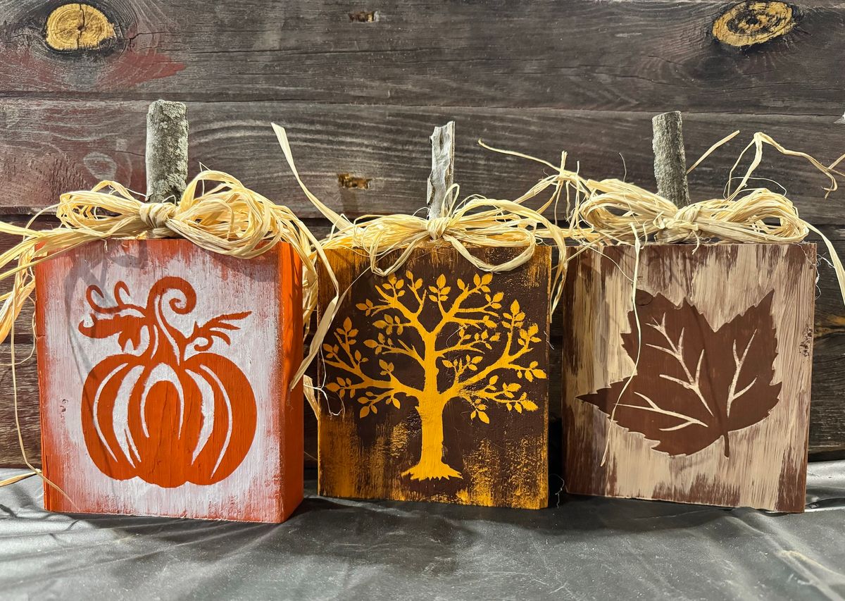 Fall Decor Class hosted by Revive Entertainment and That Paint & Pottery Place