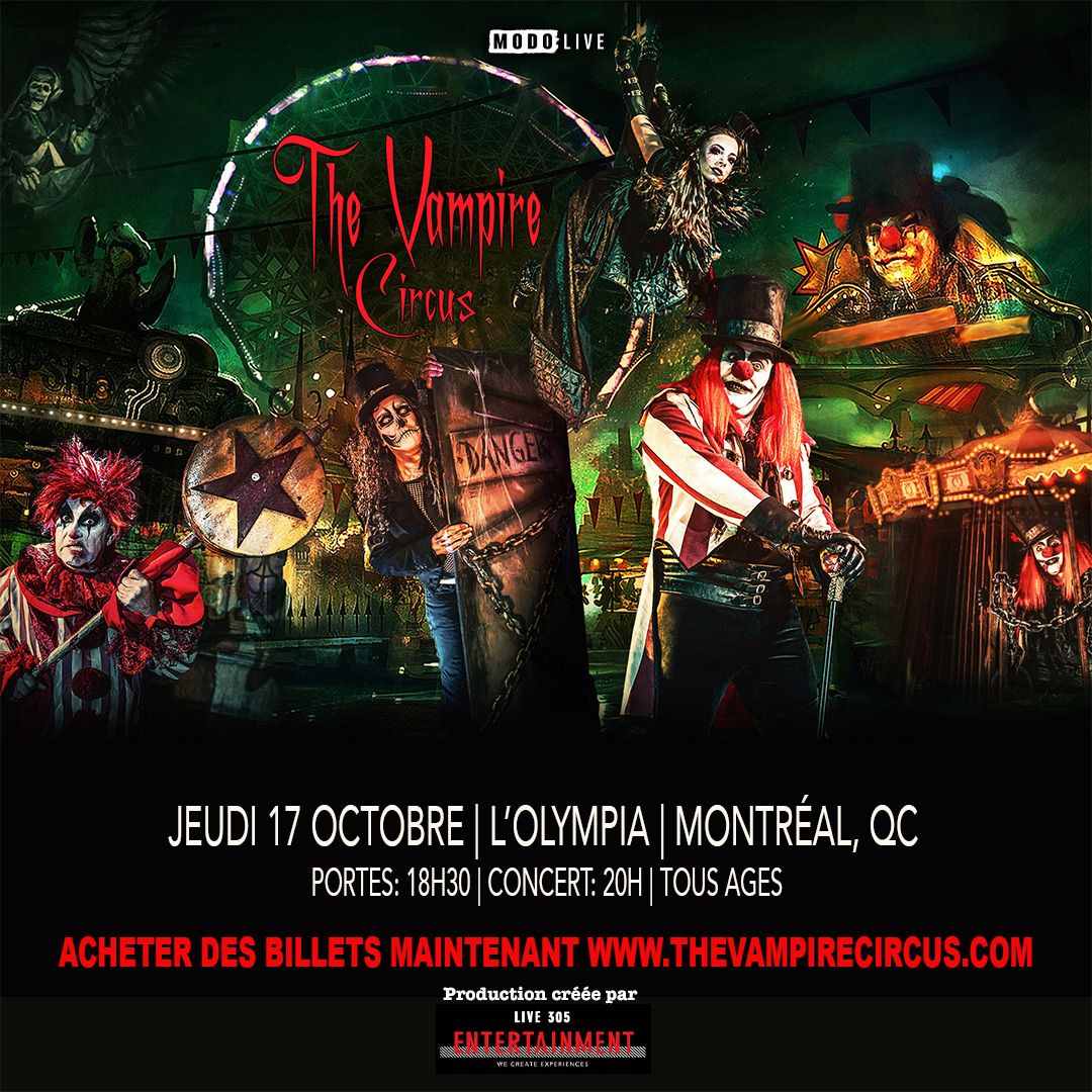 The Vampire Circus - Montreal