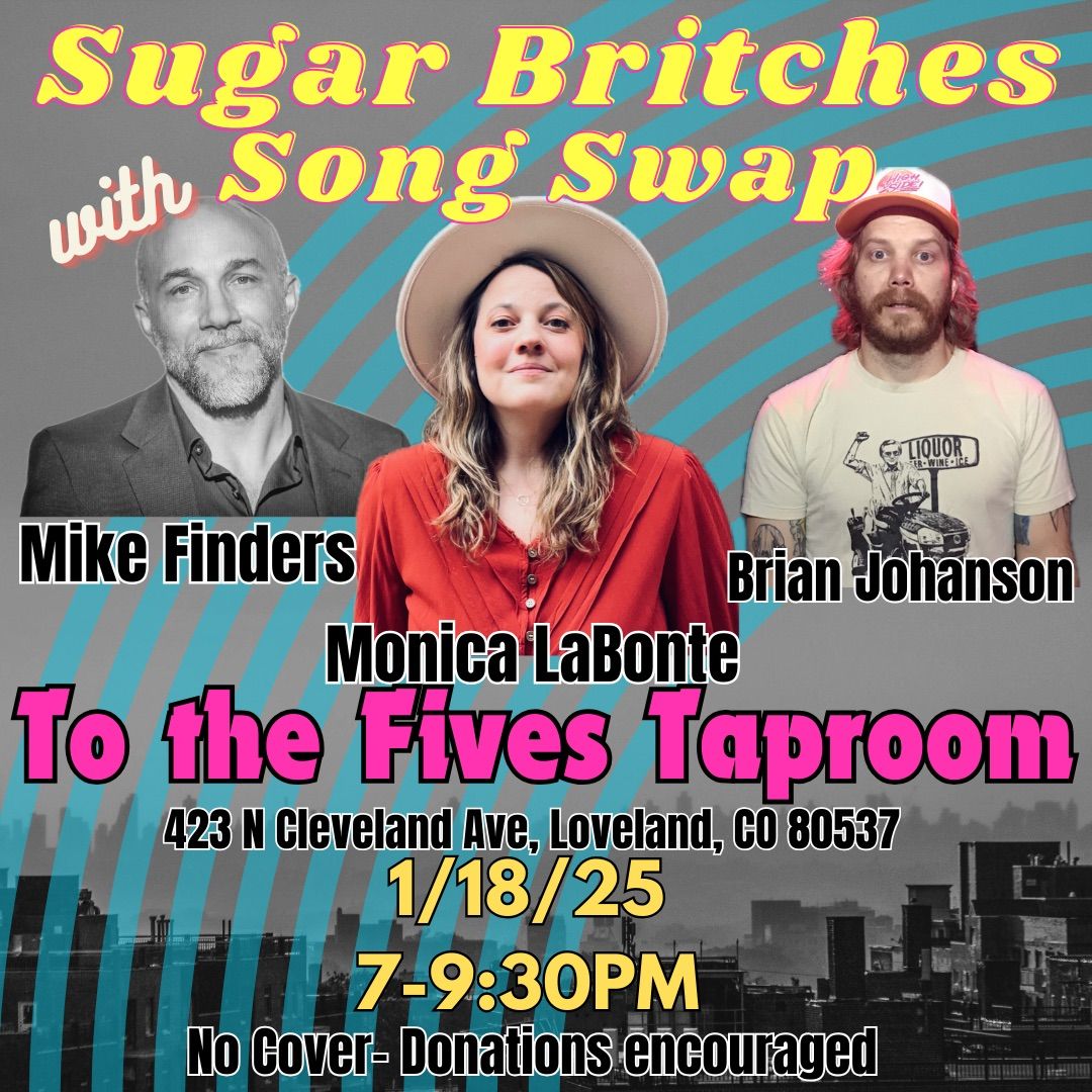 Sugar Britches song swap with Monica LaBonte and Mike Finders at To the Fives Taproom