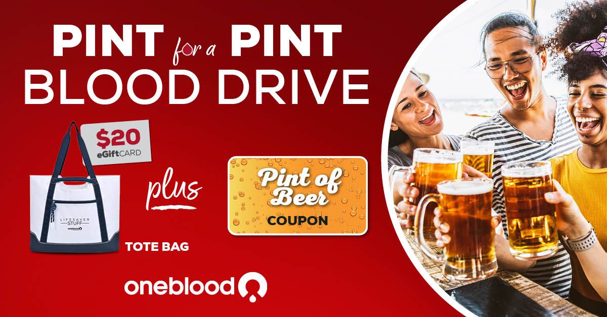 Donate Blood at Coppertail Brewing Co. | Free Pint of Beer ??