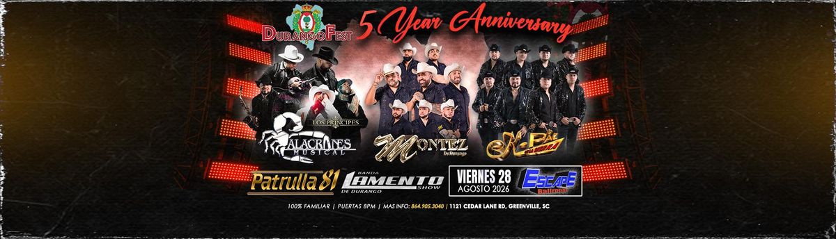 DURANGO FEST EN GREENVILLE