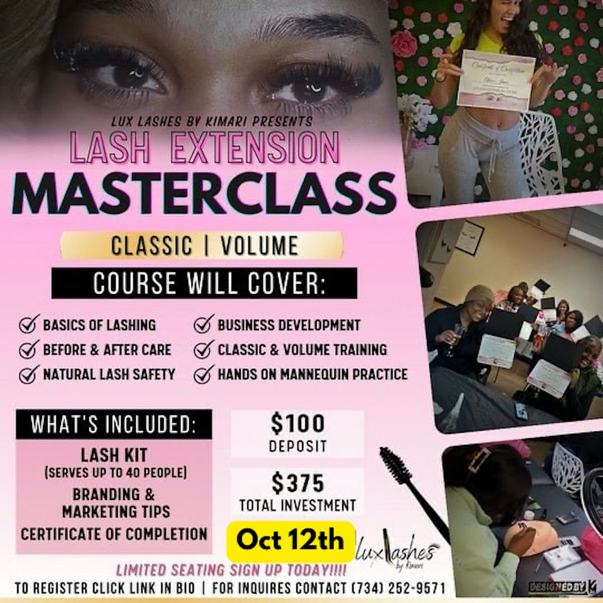 October Lash Class