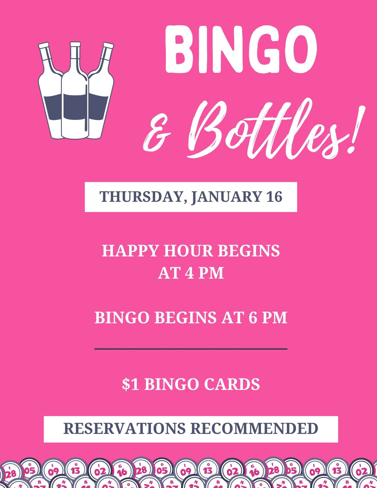 Bingo & Bottles!