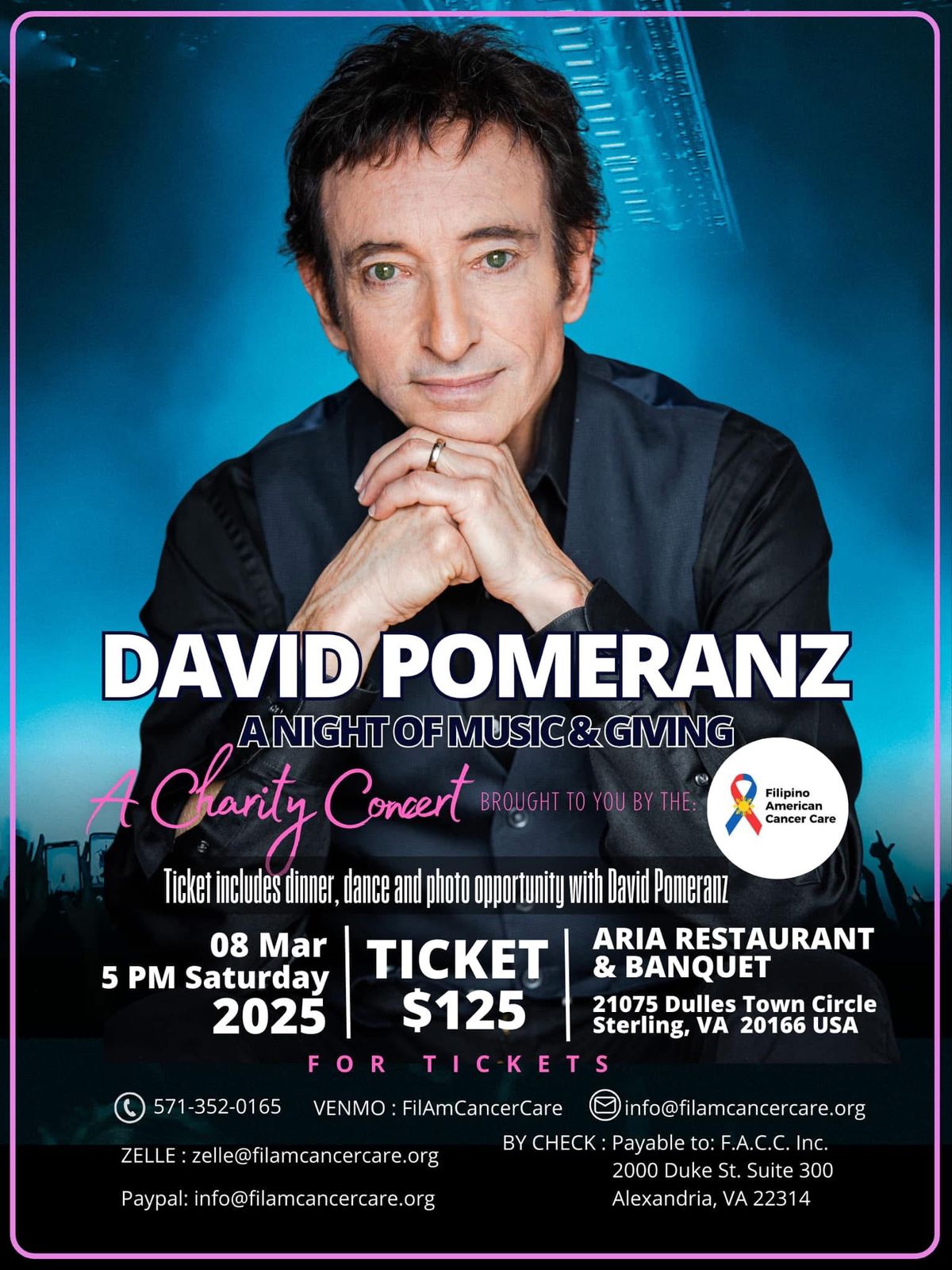 DAVID POMERANZ A NIGHT OF MUSIC & GIVING