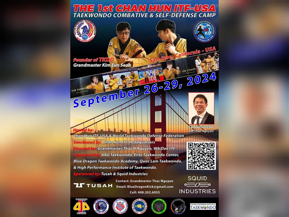 The 1st Chan Hun ITF-USA Taekwondo Combative & Self-Defense Camp