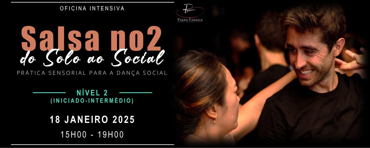 Salsa no2: do Solo ao Social - Pr\u00e1tica Sensorial para a Dan\u00e7a Social