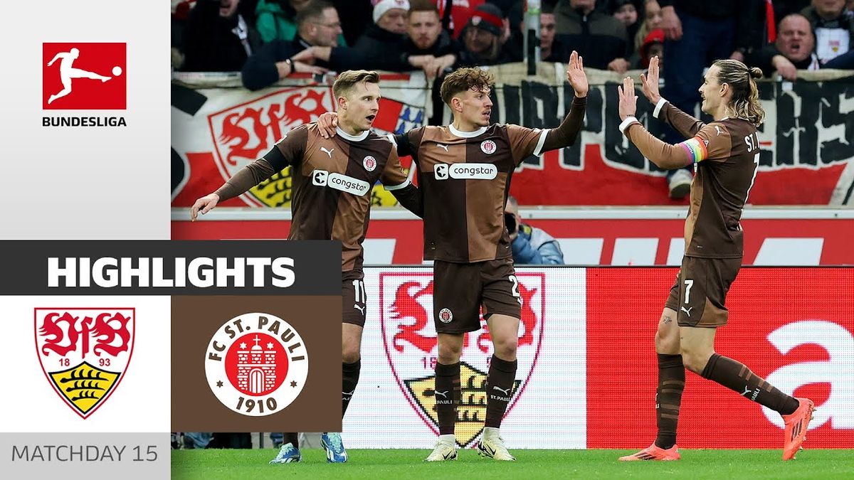 VFB Stuttgart vs FC St. Pauli at MHP Arena