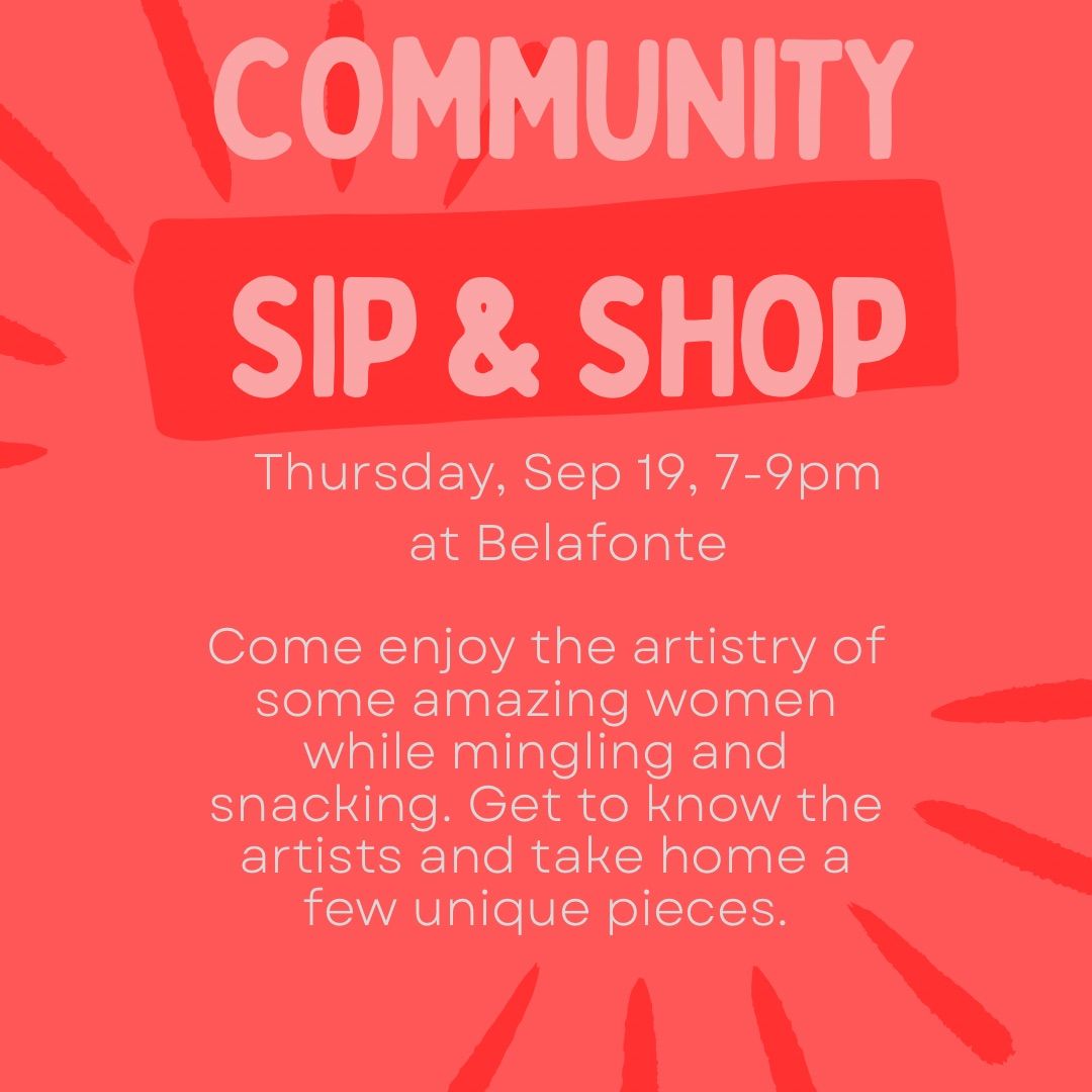 Community Sip & Shop