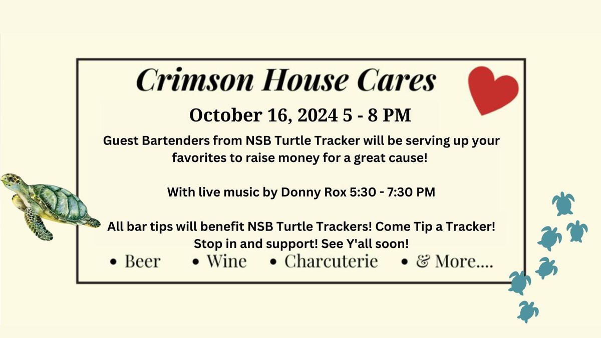 Crimson House Cares - Tip a Tracker NSB Turtle Trackers