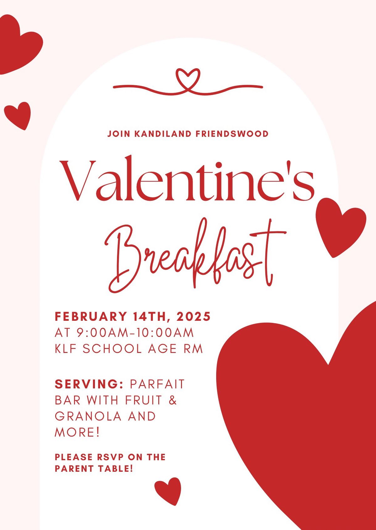 KLF Valentine\u2019s Breakfast 