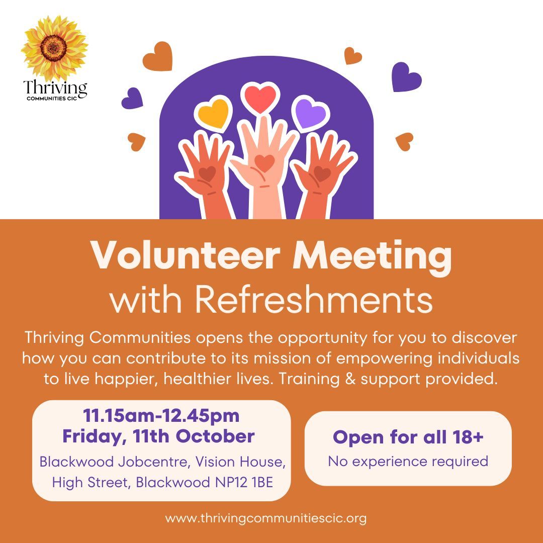 Volunteer Meeting - Join Us!