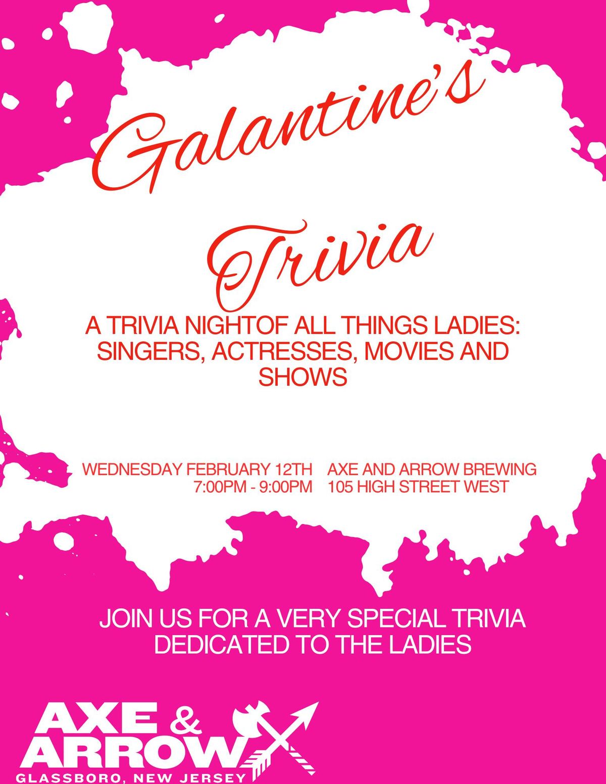 Trivia Night "Galentine's Day"