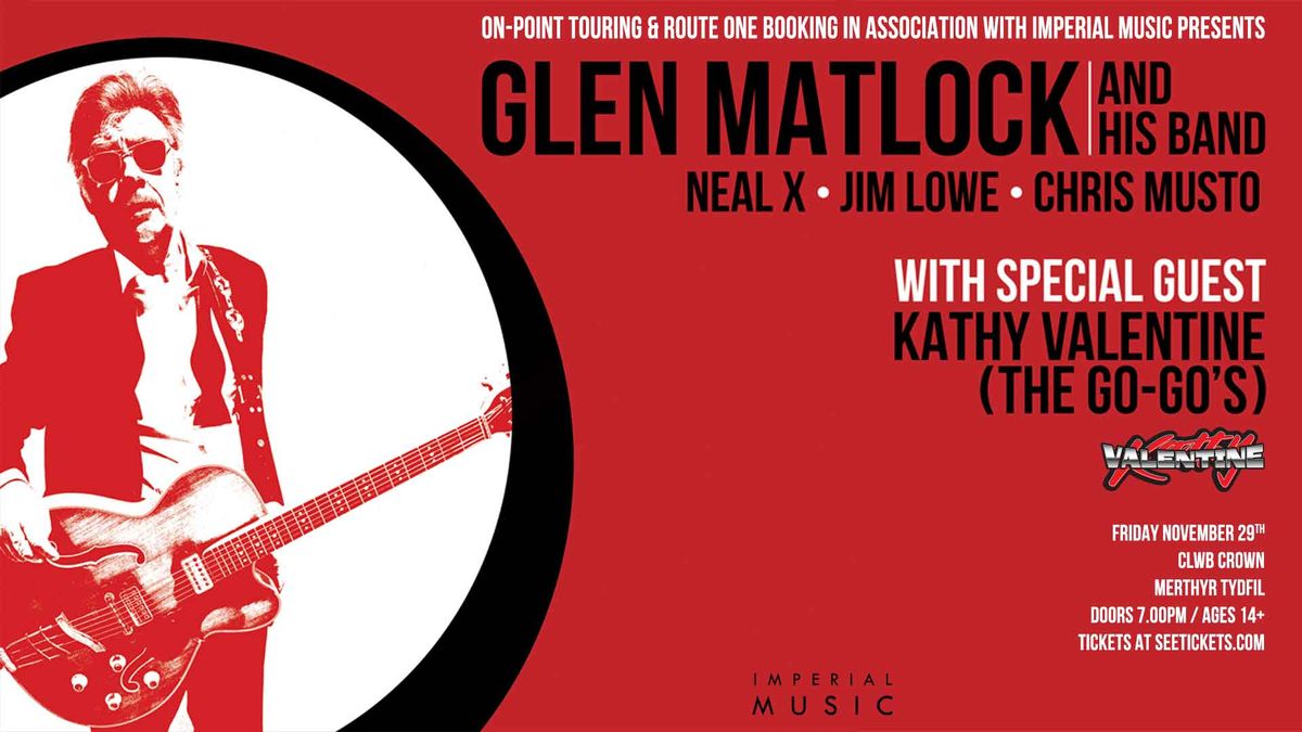 Glen Matlock | AND HIS BAND LIVE