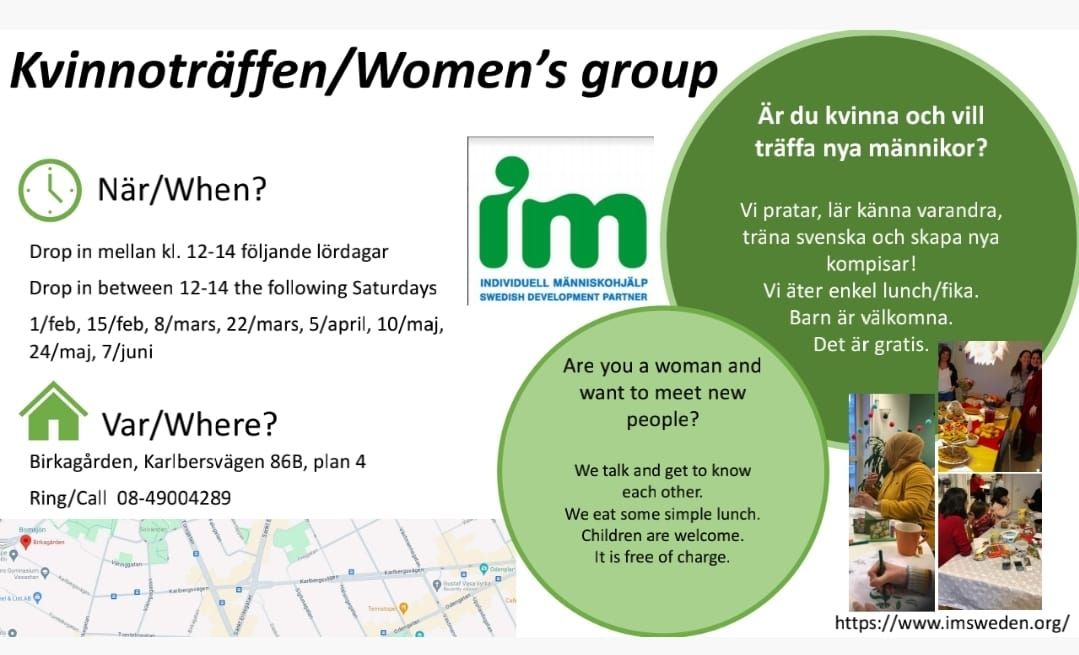 Kvinnotr\u00e4ffen\/ Women's group