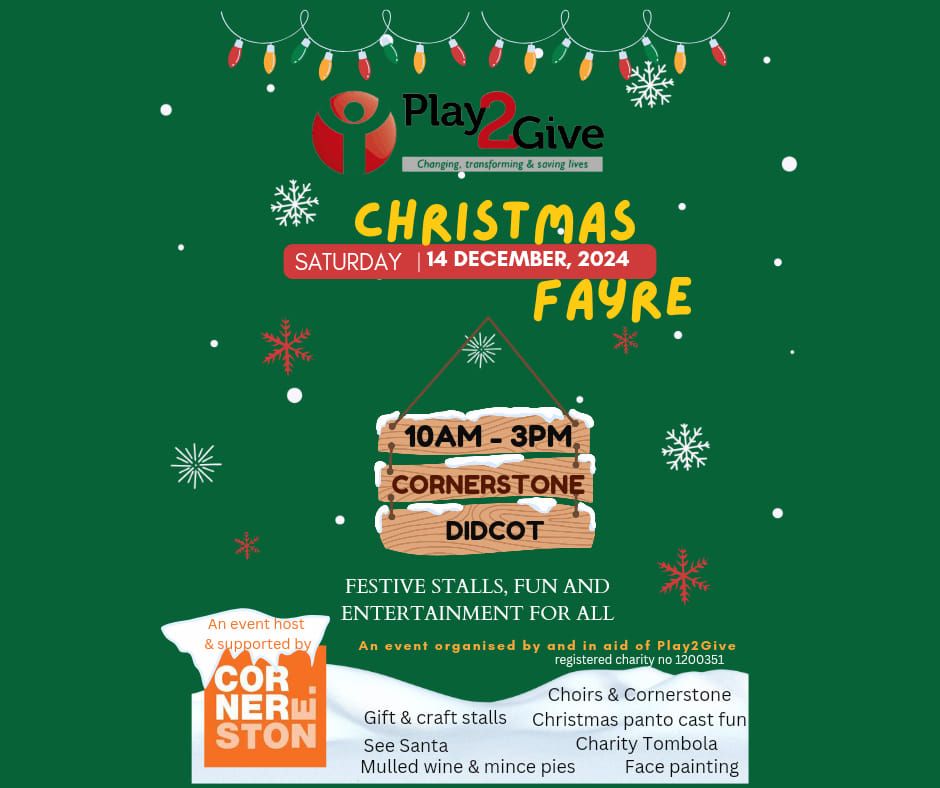 Play2Give's Christmas Fayre