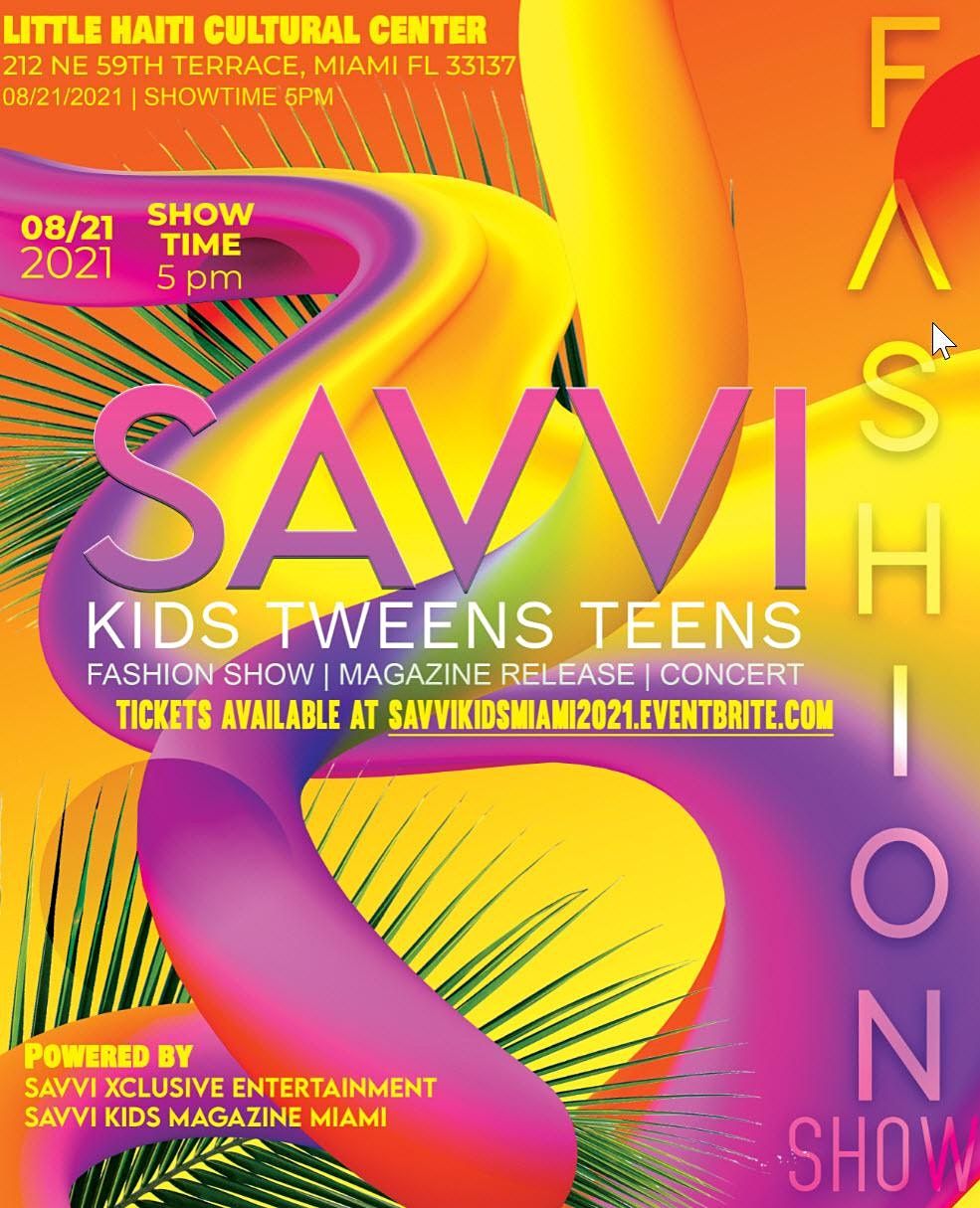 Savvi Kids of Miami Magazine Release Party and Fashion Show