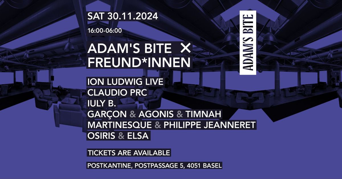 Adam\u2019s Bite x Freund*innen