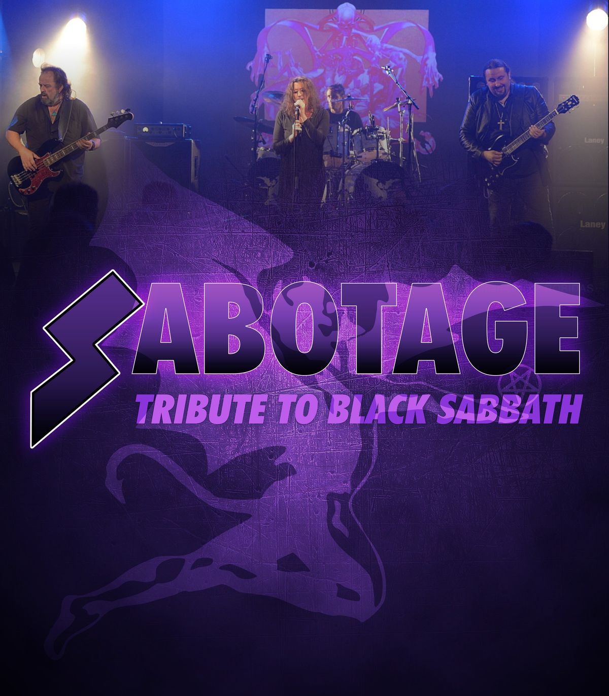 Concert Sabotage tribute Black Sabbath au 33 tours