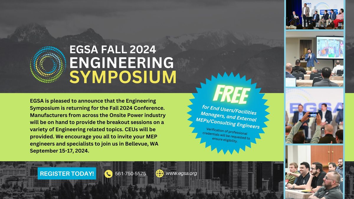 EGSA Fall 2024 Engineering Symposium