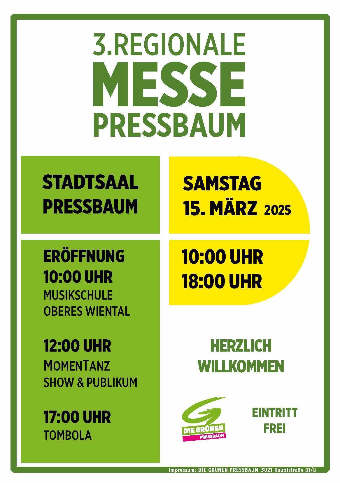 3. Regionale Messe Pressbaum 