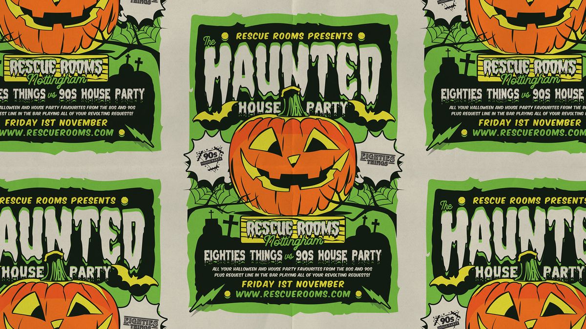 The Haunted House Party \ud83c\udf83 Eighties Things vs 90s House Party