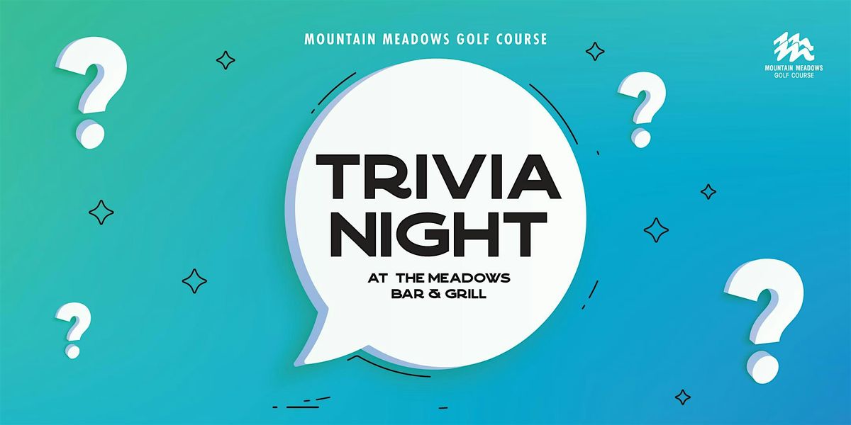 Tuesday Trivia Night