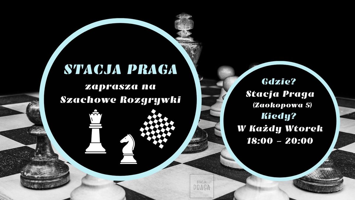 Otwarte spotkania szachowe *** Ka\u017cdy wtorek na Stacji Praga *** Zaokopowa 5 !!!