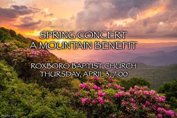 Spring Concert: A Mountain Benefit